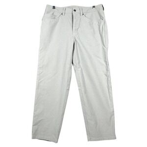 Lululemon ABC Mens 32X29 Relaxed Utilitech‎ Gray Pant lm5ah0s (tag32)